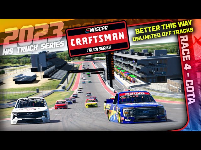 Race 4 - COTA - 100% Truck NIS League - iRacing NASCAR