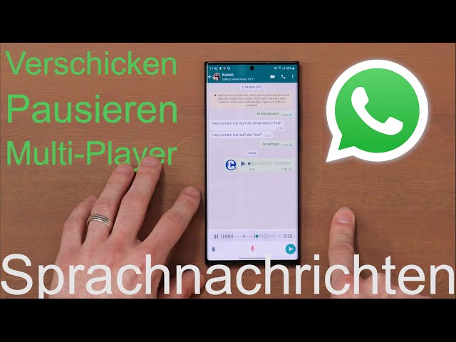 How-to: Sprachnachrichten bei WhatsApp mit dem neuen Multi-Player