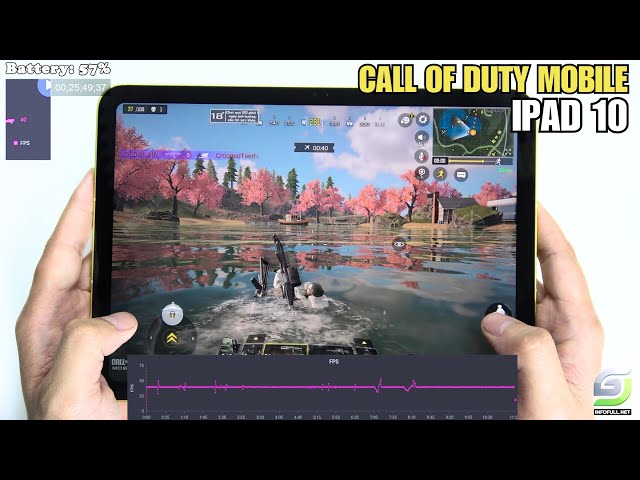 iPad 10 test game Call of Duty Mobile | Apple A14 Bionic