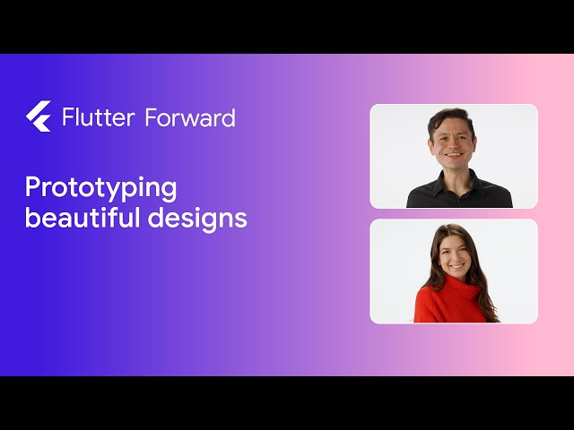 Prototyping beautiful designs with Flutter