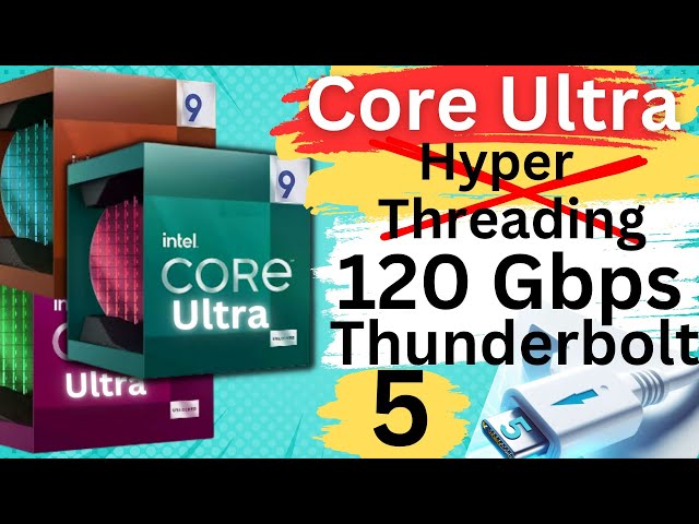 No Hyper Threading in Intel 15 Gen Arrow Lake Core Ultra with Thunderbolt 5 | AMD,  Hindi Tech News