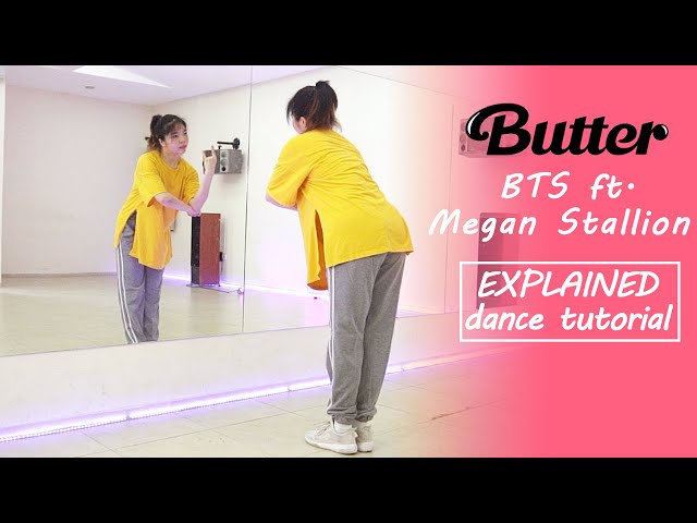 BTS (방탄소년단) 'Butter (feat. Megan Thee Stallion)' Dance Tutorial | Mirrored + Explained