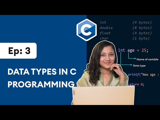 #3: Data Types in C Programming | C Programming for Beginners