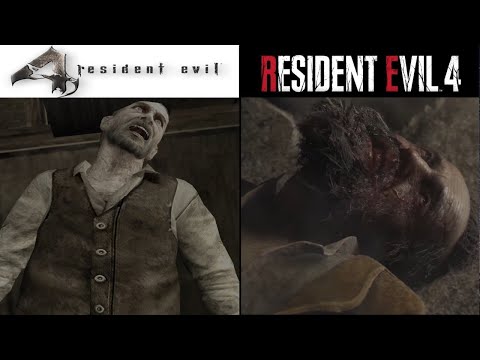 Resident Evil 4 Original vs Remake Comparison