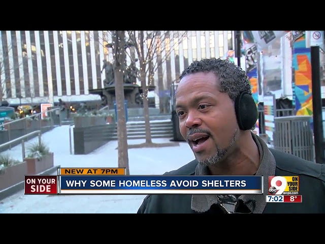 Why some people who are homeless avoid shelters