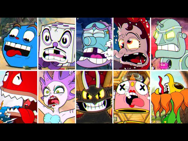 Cuphead - All Bosses (2-Player - No Damage - A+ Ranks)