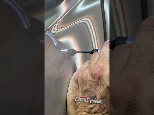Dent Fixed By Tapping and Glue Pulling