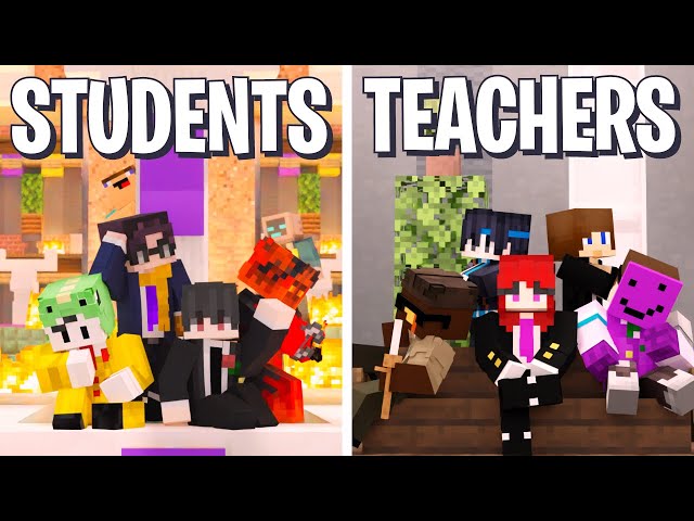 200 Players Simulate High School In Minecraft!