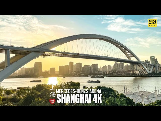 Shanghai Walking Tour | Huangpu Riverside,  Pudong New District | 4K HDR | 上海 | 浦东新区