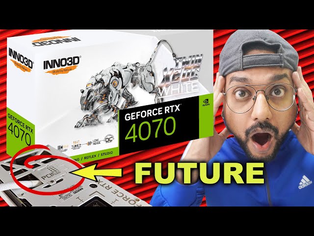 Future of Cable Management in Graphics Card. How Inno3D's RTX 4070 Twin X2 Changes GPU Installation