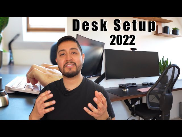 Minimalistic Desk Setup 2022 / For Productivity / Room Tour