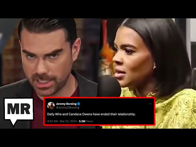 Candace Owens OUT At Ben Shapiro's Daily Wire