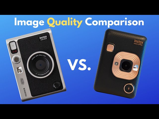 Fujifilm Instax Mini Evo vs. LiPlay Comparison and Image Quality