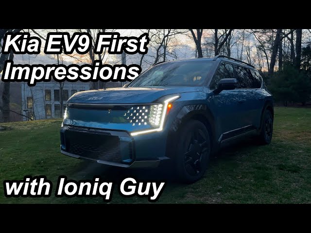 Kia EV9 First Impressions with Ioniq Guy