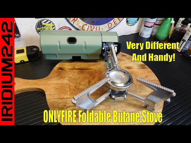 This Is Different - ONLYFIRE Foldable Butane Stove - Great Bug In Gear!