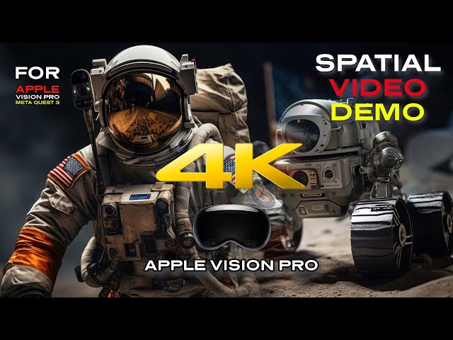 [4K] Apple Vision Pro - SPATIAL VIDEO Showcase PRO DEMO Planetarium Film (Compatible with Quest 3)