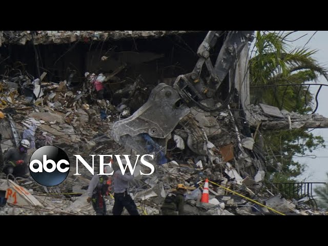 New video shows 7 minutes before Surfside collapse