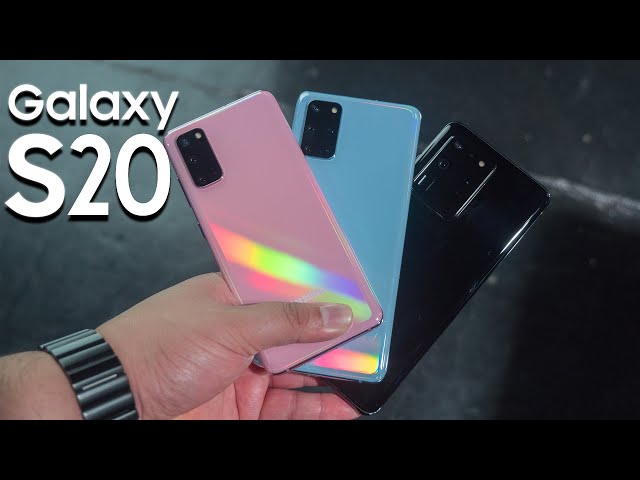 Samsung Galaxy S20 Hands-on and First Impressions! (S20+ and S20 Ultra)