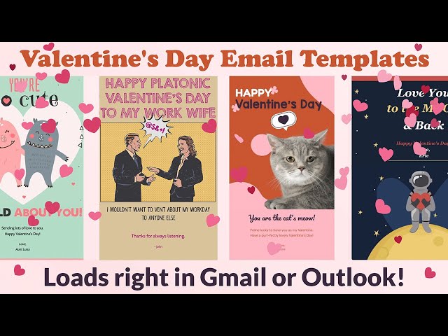 Outlook Email Templates: Send the Perfect Valentine's Day Message
