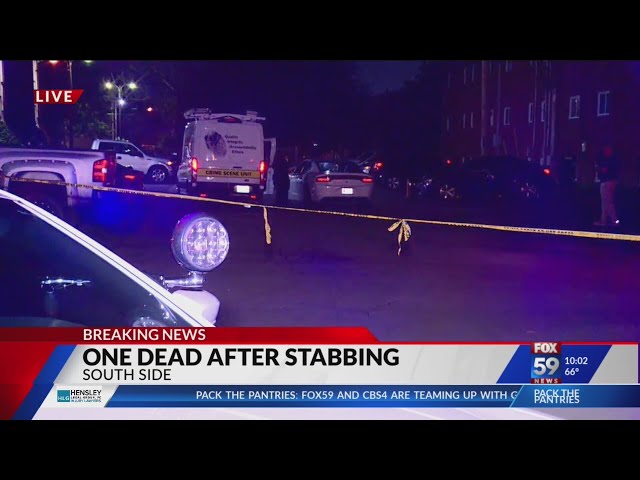 Man killed in south side stabbing; 1 in custody