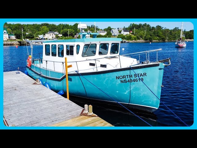Commercial Trawler as an AFFORDABLE Liveaboard Cruiser? [Full Tour] Learning the Lines