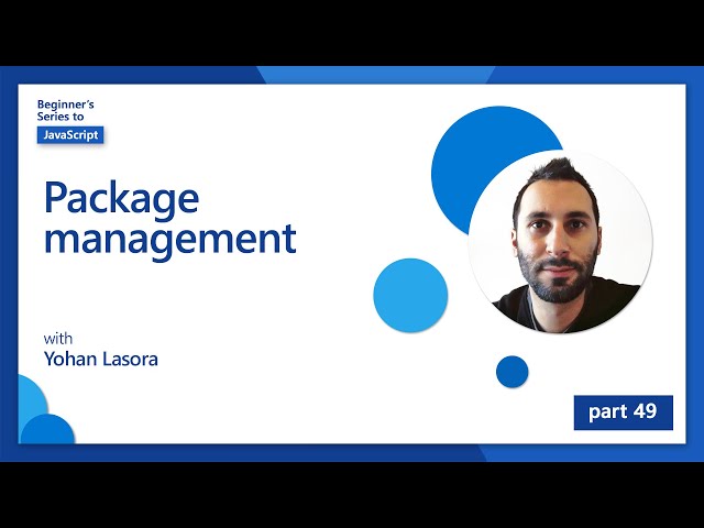 Package management [49 of 51] | JavaScript for Beginners