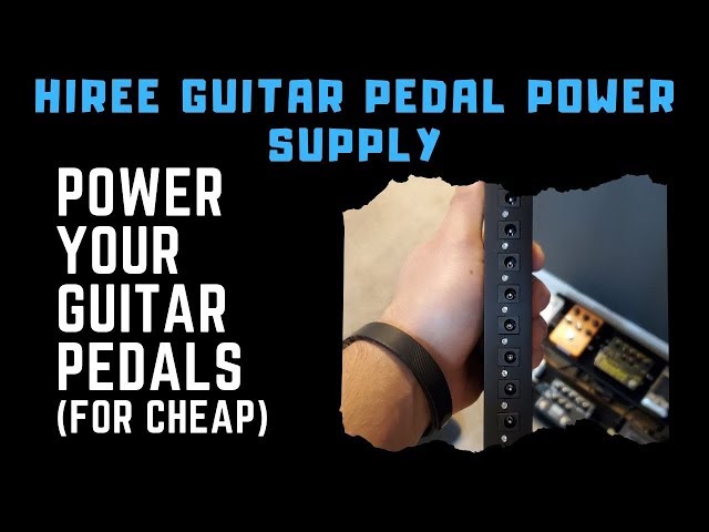 Hiree Guitar Pedal Power Supply - Power Your Guitar Pedals (FOR CHEAP)