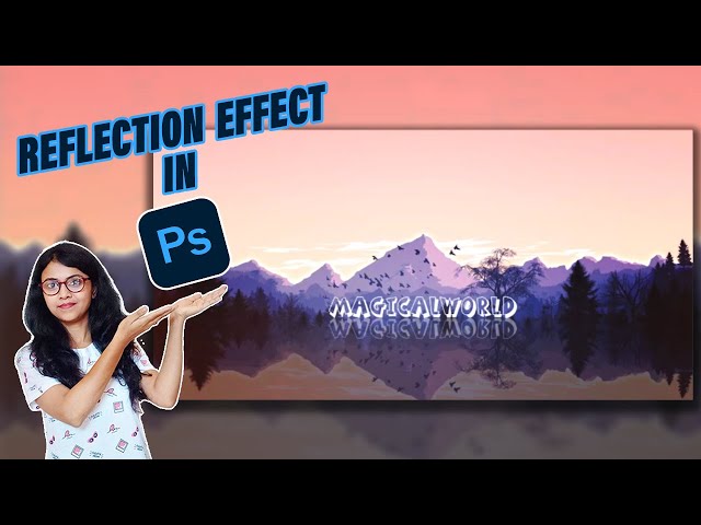 How to make reflection effect in photoshop | Reflection effect in photoshop | Photoshop tutorial