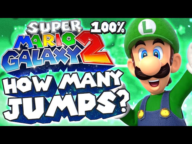 How Many Jumps Does it Take to 100% Super Mario Galaxy 2?
