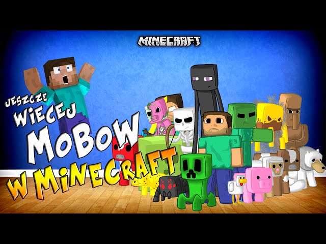 JESZCZE WIĘCEJ MOBÓW W MINECRAFT! - New Special Mobs Mod!