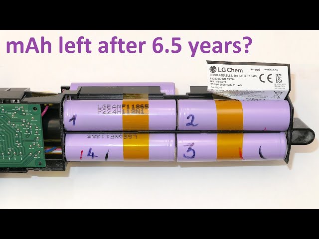 LG Chem battery pack degradation test
