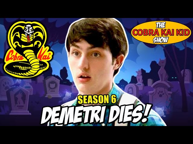 Gianni Decenzo says Demetri DIES in Season 6 - The Cobra Kai Kid Show Episode 7