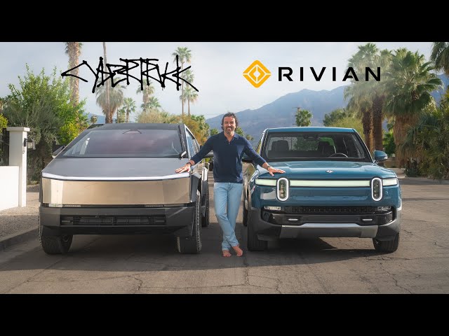 Cybertruck vs. Rivian R1T - Tesla pro lidi, co nemají rádi Teslu.
