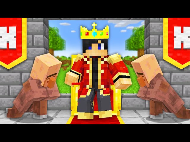 Minecraft but From PEASANT to KING!