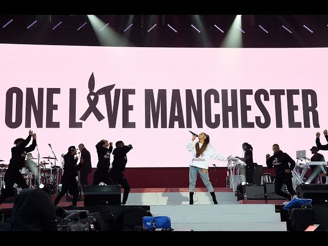 All Ariana Grande's songs during One Love Manchester concert