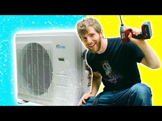 This was MUCH harder than I expected... DIY Air Conditioning Pt 1