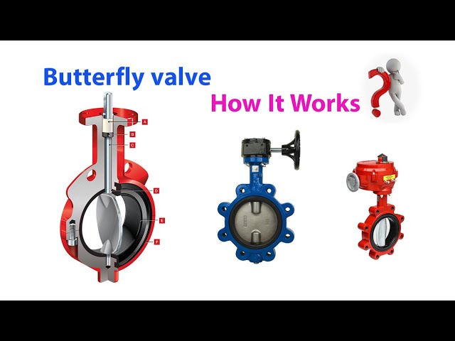 دورة تكييف مركزى (HVAC) 15- شرح الـ . Butterfly valve