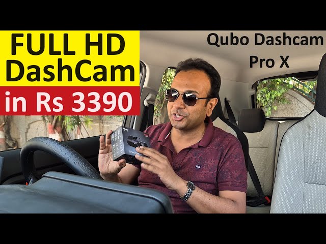 QUBO DASHCAM PRO X REVIEW : FULL HD CAMERA WITH BEST NIGHT VISION