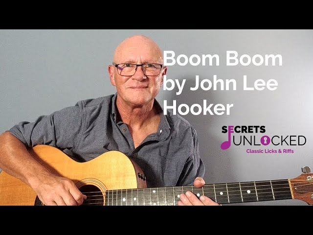 How to Play Boom Boom by John Lee Hooker on Guitar