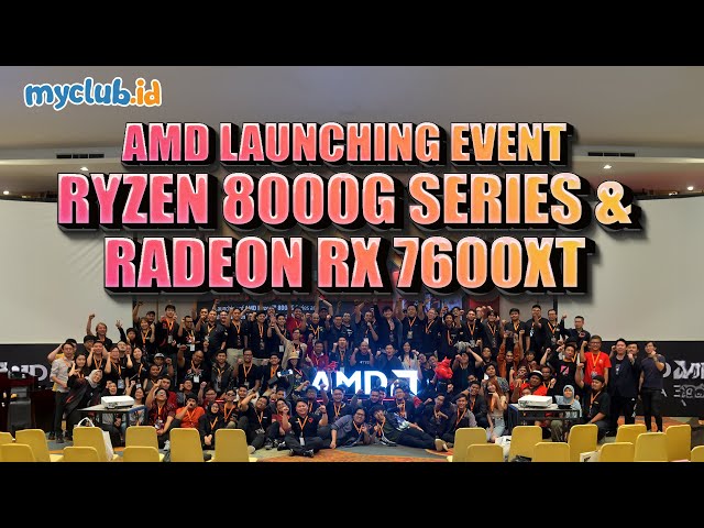 Vlog Keseruan Event Lauching AMD