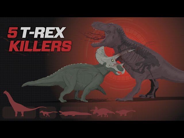 5 Dinosaurs that could KILL a T-Rex!