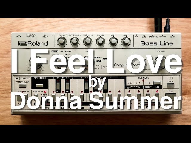 The Bass Line Of “I Feel Love” On A TB-303