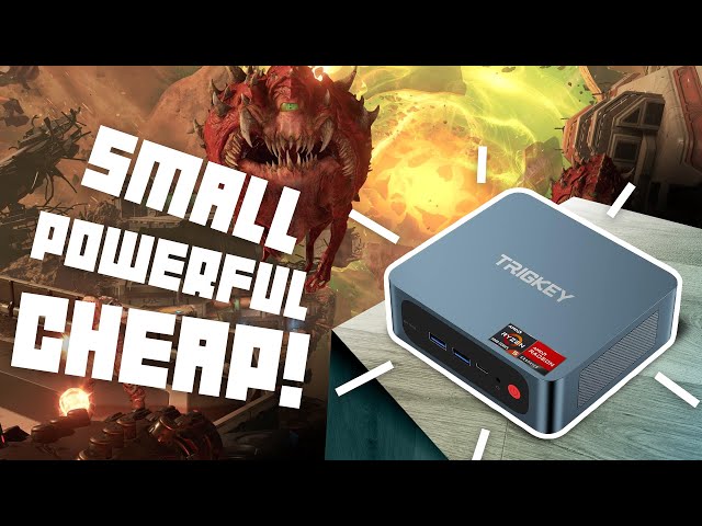 It's a CHEAP Tiny PC Gaming Console! (Trigkey S Review)
