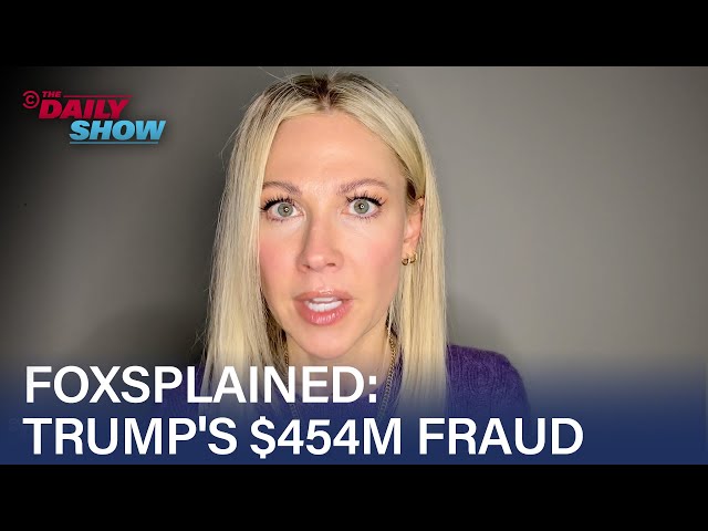 Desi Lydic Foxsplains Trump's Fraud Penalty | The Daily Show