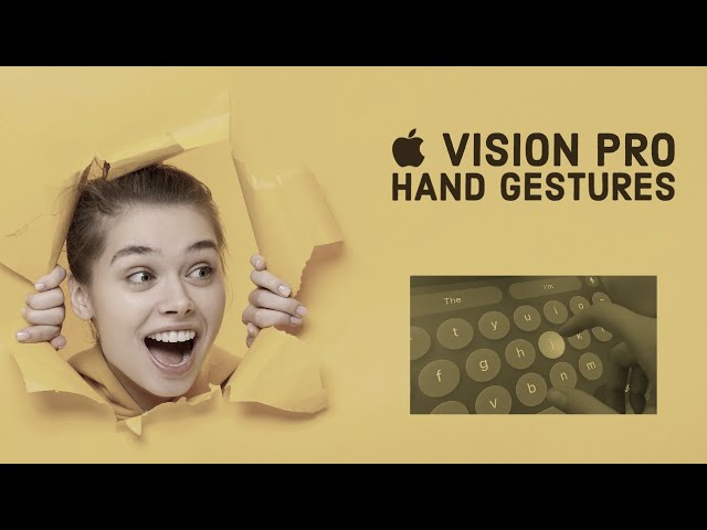 How Apple Vision Pro works and detects hand gestures?