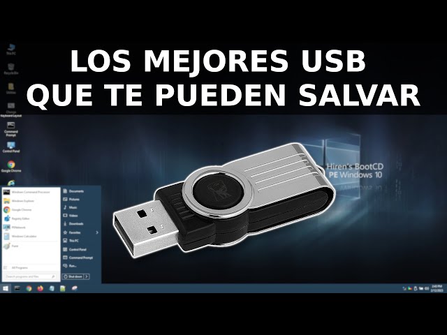 Las Unidades de ARRANQUE USB que debes TENER si tu PC Falla