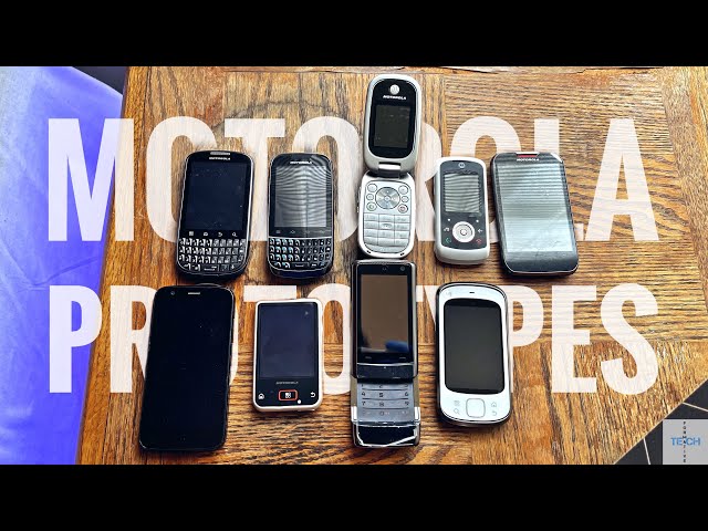 I Bought 9 Rare Motorola PROTOTYPE Phones | 2 Were Never Released!