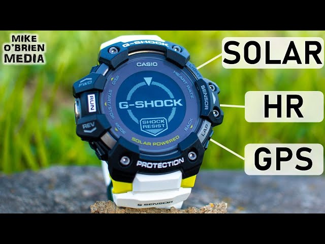 NEW G-SHOCK MOVE (GBD-H1000) - Complete Solar Powered Fitness Watch [HR, GPS, Thermometer]