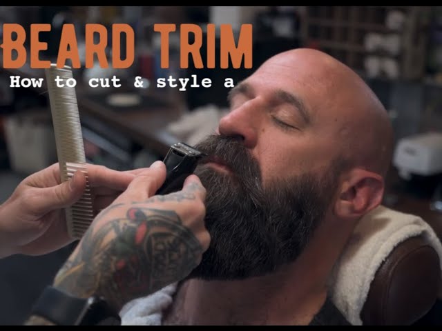 Beard Trim-How to trim and shape a beautiful beard into various different shapes and sizes