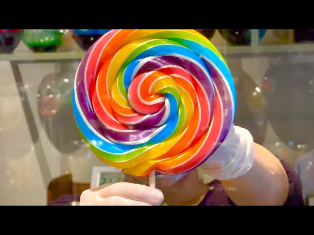Amazing Candy Show-Handmade Candy Making by Professional-How to make.Super Big Pelo Pelo Candy